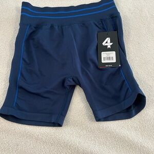 Fourlaps Aero Seamless 5” Shorts Men’s M/L Midnight Blue NWT MSRP $68